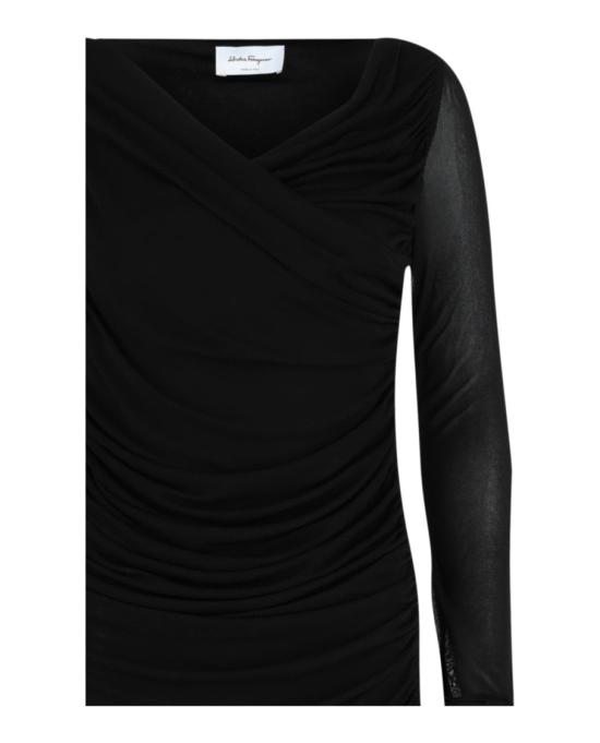  살바토레 페라가모 롱 원피스 135251 750759 00002 42 Black - SALVATORE FERRAGAMO