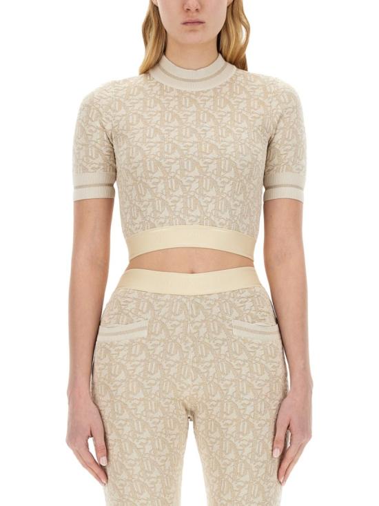  팜앤젤스 반팔 티셔츠 PWHT010 R24KNI0010361 Neutrals