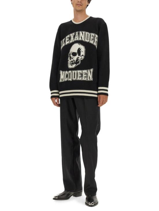  알렉산더 맥퀸 스웨터 760760 Q1XII1011 Black - ALEXANDER MCQUEEN