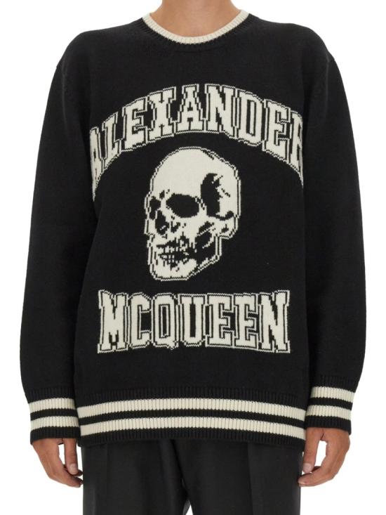  알렉산더 맥퀸 스웨터 760760 Q1XII1011 Black - ALEXANDER MCQUEEN