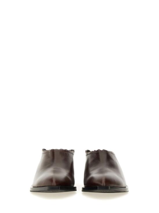  모스키노 플랫 슈즈 MA10514M0L MD5300 Brown - MOSCHINO