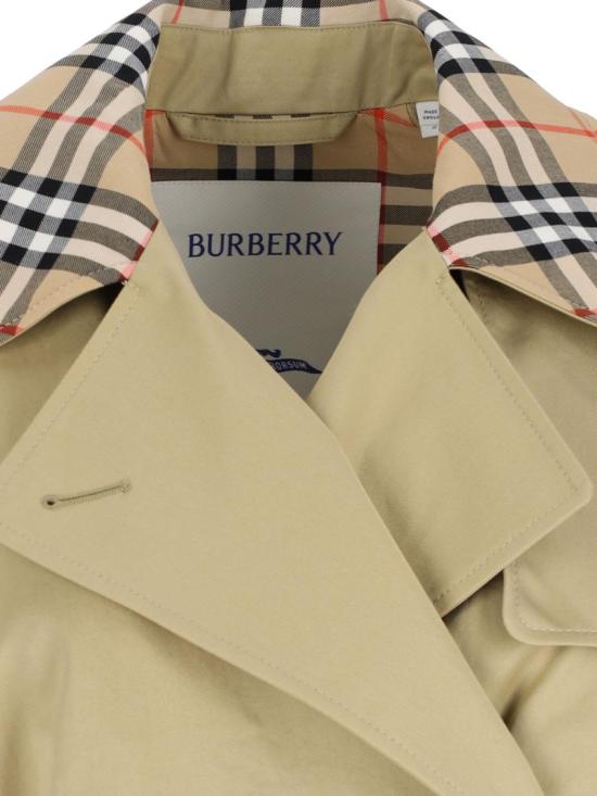 25FW 버버리 롱 체크 칼라 캐슬포드 트렌치코트 햄퍼 8111157C2981 Neutrals - BURBERRY