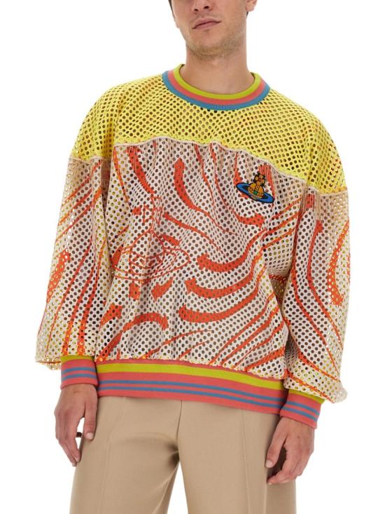  비비안웨스트우드 긴팔 티셔츠 3I010009 J0042J306 Multicolor - VIVIENNE WESTWOOD
