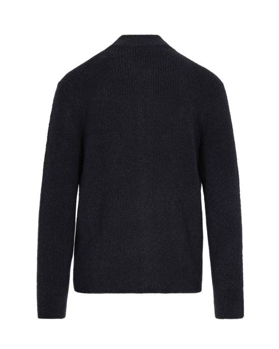 25FW 파올로페코라 스웨터 1784028 Black - PAOLO PECORA MILANO