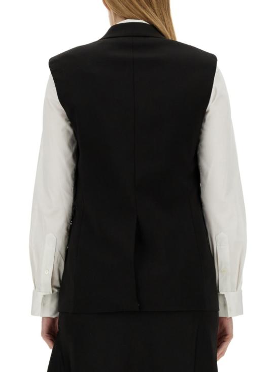  헬무트랭 베스트 O01HW110 001 Black - HELMUT LANG