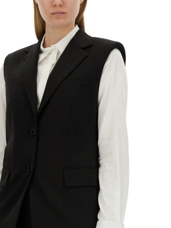  헬무트랭 베스트 O01HW110 001 Black - HELMUT LANG