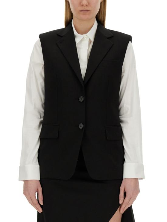  헬무트랭 베스트 O01HW110 001 Black