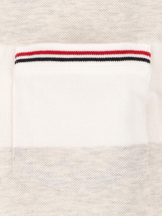  톰브라운 반팔 티셔츠 MJS201A J0049057 Neutrals - THOM BROWNE