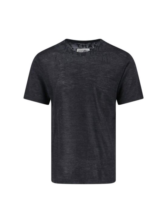 25FW MM6 메종마르지엘라 반팔 티셔츠 SH2GC0027 M20123899 Black