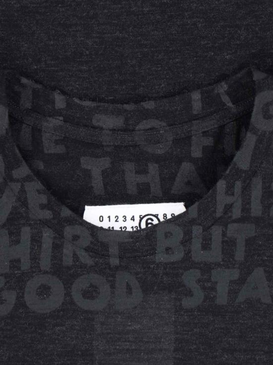 25FW MM6 메종마르지엘라 반팔 티셔츠 SH2GC0027 M20123899 Black - MM6 MAISON MARGIELA