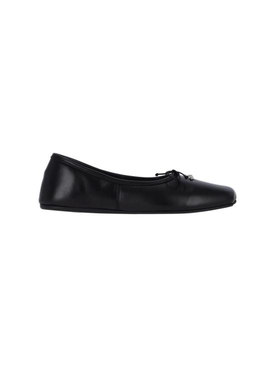 25FW 비비안웨스트우드 보우 디테일 발레리나 7201000HW L00AGN402 Black