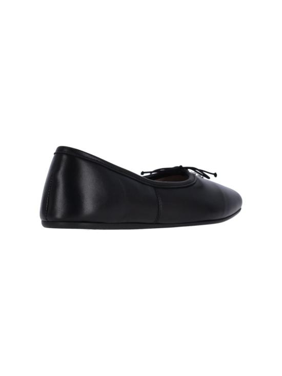 25FW 비비안웨스트우드 보우 디테일 발레리나 7201000HW L00AGN402 Black - VIVIENNE WESTWOOD