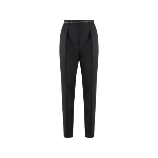  막스마라 스트레이트 팬츠 2426136042600PROSIT 005 Black - MAX MARA