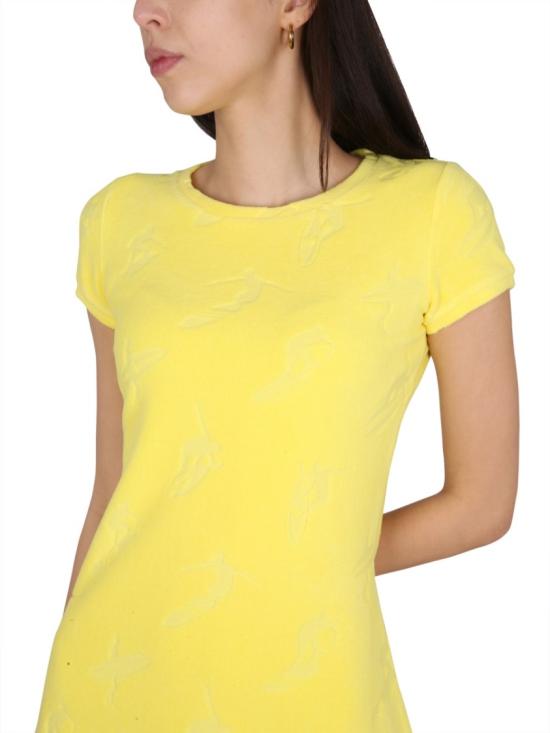  디스퀘어드2 숏 원피스 S72CV0397 S24527172 Yellow - DSQUARED2