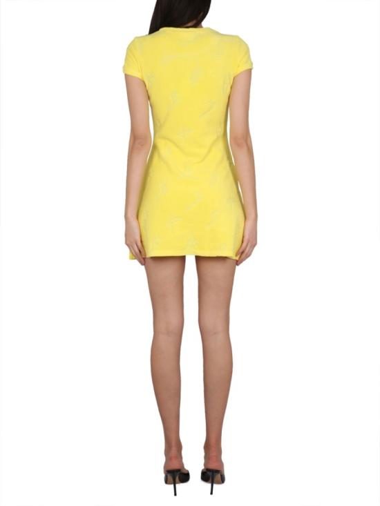  디스퀘어드2 숏 원피스 S72CV0397 S24527172 Yellow - DSQUARED2