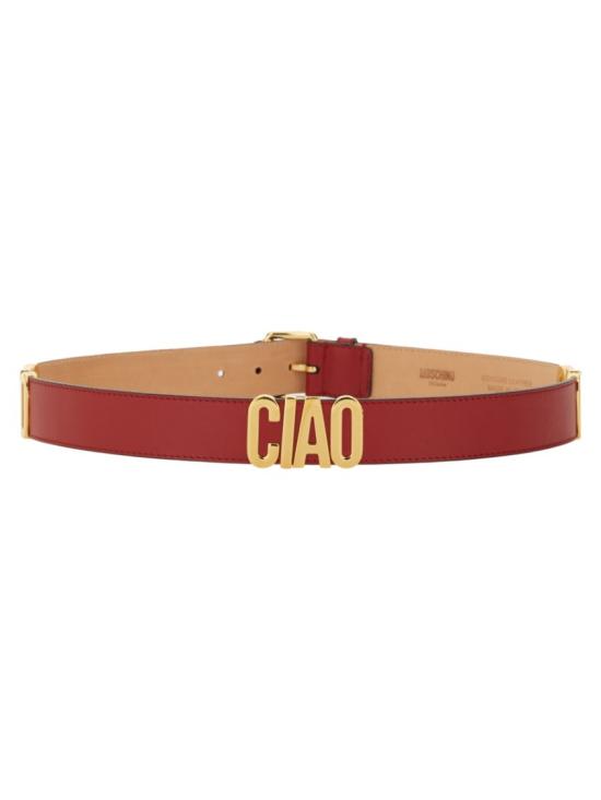  모스키노 레귤러 벨트 MC6002PP1M OI0500 Red - MOSCHINO