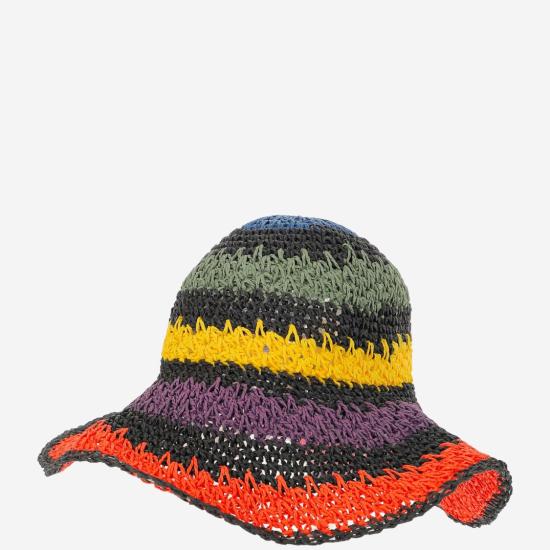  루슬란바진스키 버킷햇 BTC1978033MULTICOLORED Multicolor - RUSLAN BAGINSKIY