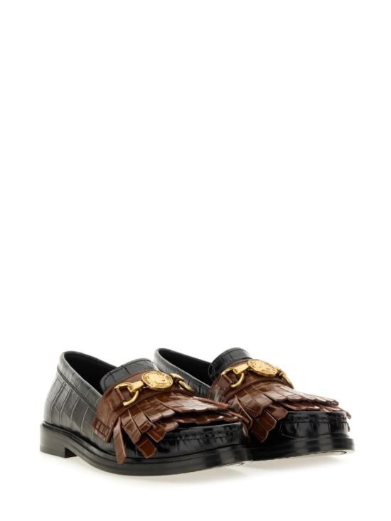 25FW 모스키노 로퍼 MA10262C1N MN100A Black - MOSCHINO