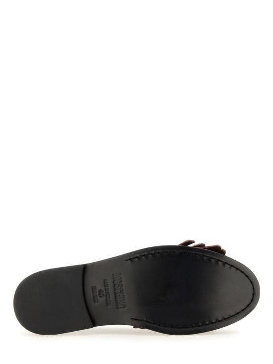 25FW 모스키노 로퍼 MA10262C1N MN100A Black - MOSCHINO
