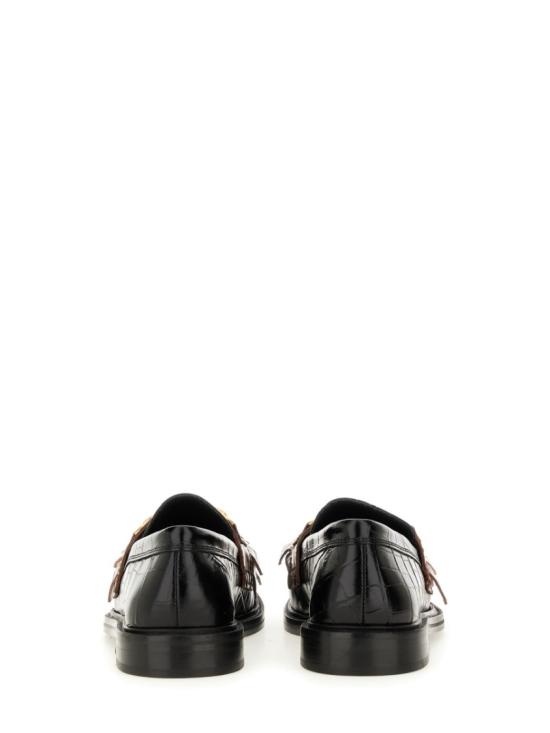 25FW 모스키노 로퍼 MA10262C1N MN100A Black - MOSCHINO