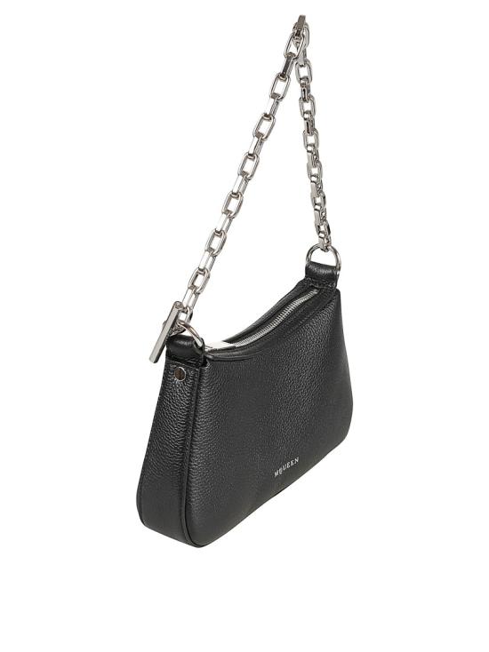 25FW 알렉산더 맥퀸 T 바 미니 숄더백 8419601VDGH1000 Black - ALEXANDER MCQUEEN