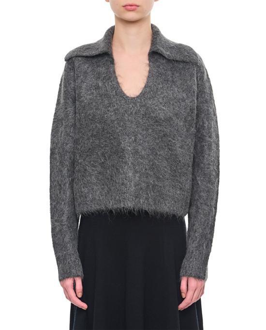 24FW 루루 스튜디오 가디건 AMBROSEANTHRACITEMELANGE Grey