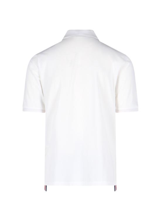 25FW 톰브라운 폴로 티셔츠 MJP022A 01455100 White - THOM BROWNE