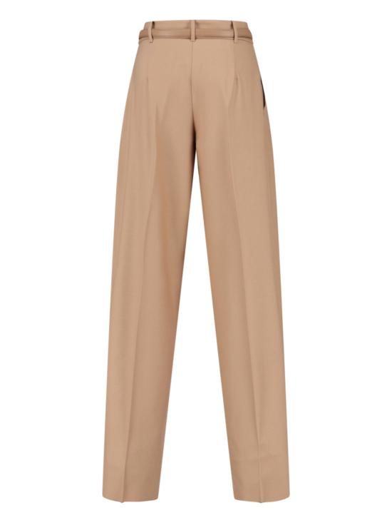 25FW 막스마라 스트레이트 팬츠 2526136082600 012 Brown - MAX MARA