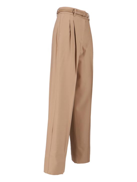 25FW 막스마라 스트레이트 팬츠 2526136082600 012 Brown - MAX MARA