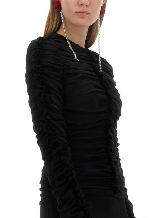  마그다뷰트림 긴팔 티셔츠 199923 BLACK Black - MAGDA BUTRYM