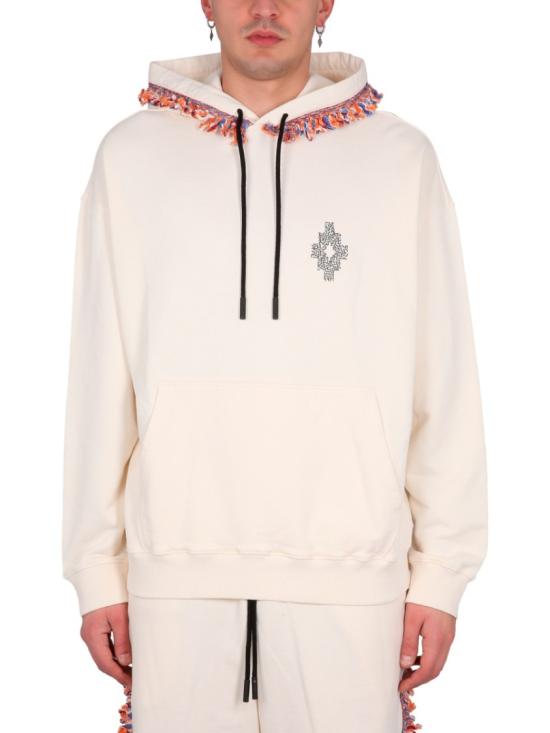  마르셀로 불론 후드 티셔츠 CMBB106 S23FLE0020420 Neutrals