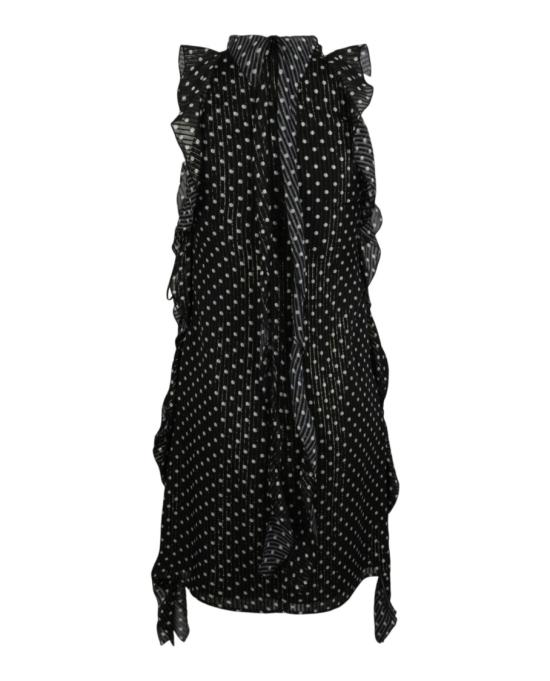  버버리 미디 원피스 8071097 00002 10 Black - BURBERRY