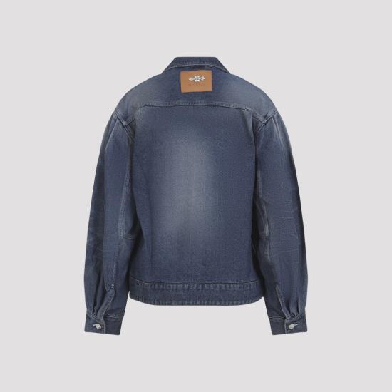 25FW 시몬로샤 데님 자켓 6132B 1231D Blue - SIMONE ROCHA