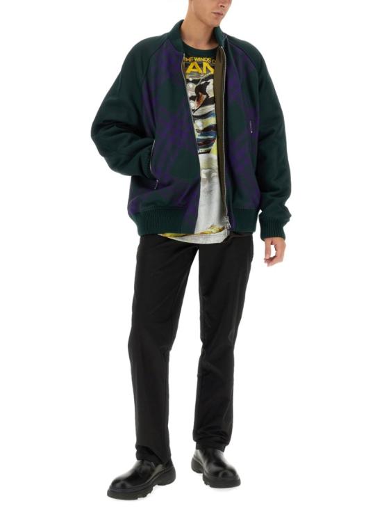  버버리 봄버 자켓 8078899 B7984 Multicolor - BURBERRY