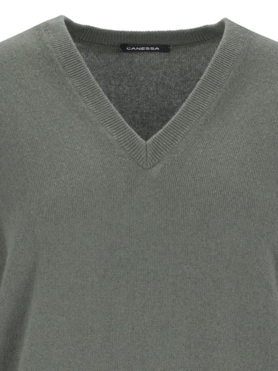  카네사 스웨터 NWKV008 FK0001525 Green - CANESSA