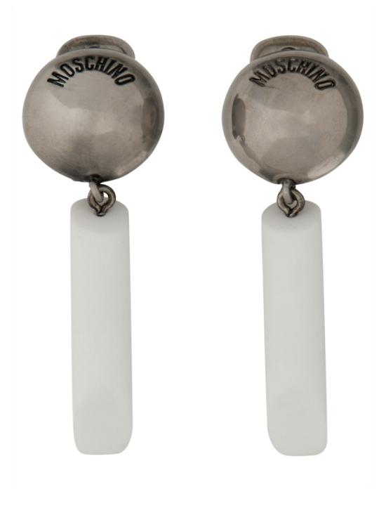 25SS 모스키노 이어링 91208405 1001 White