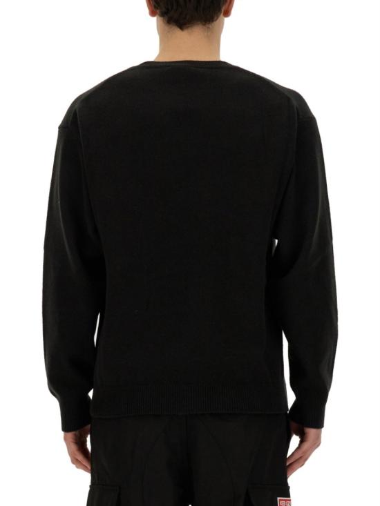  겐조 보크 플라워 점퍼 FD65PU427 3LD99J Black - KENZO