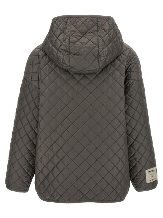 25FW 막스마라 더 큐브 LEO 레오 발수 캔버스 리버시블 패디드 자켓  2529486074600024 GRAY - MAXMARA THE CUBE