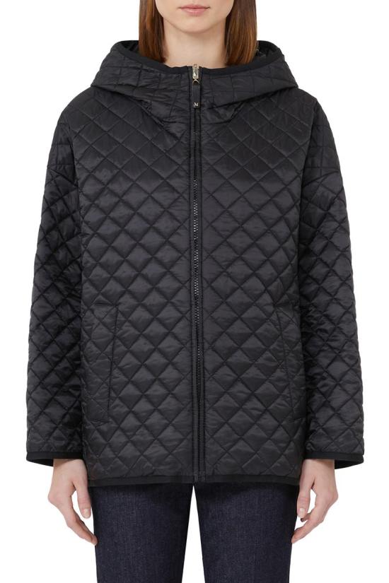 25FW 막스마라 더 큐브 LEO 레오 발수 캔버스 리버시블 패디드 자켓  2529486074600009 Black - MAXMARA THE CUBE