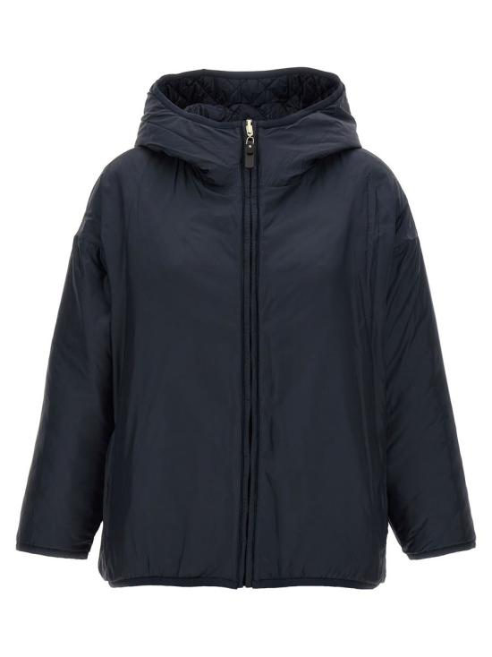 25FW 막스마라 더 큐브 LEO 레오 발수 캔버스 리버시블 패디드 자켓  2529486074600008 BLUE - MAXMARA THE CUBE