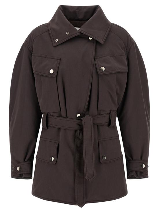 25FW 안다마네 자켓 T182025ATNP252DARKBROWN