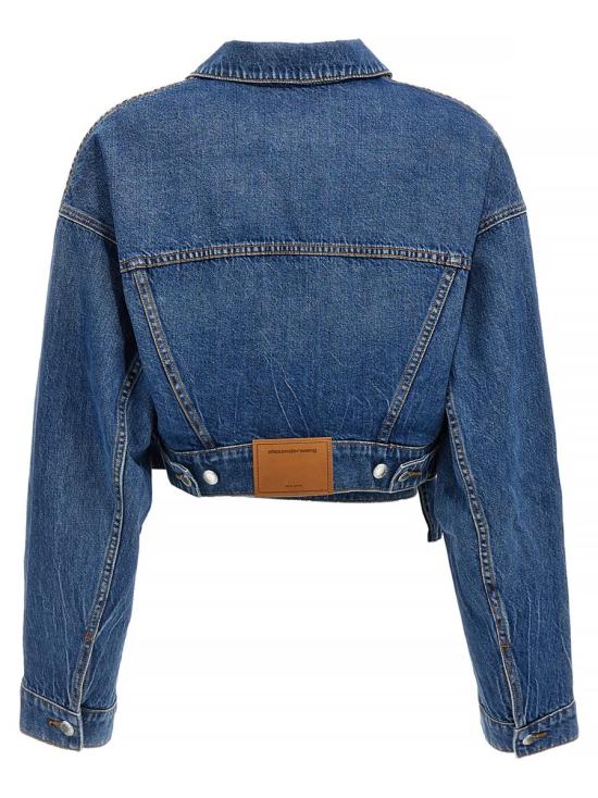 25SS 알렉산더 왕 데님 자켓 4DC2252676401 BLUE - ALEXANDER WANG