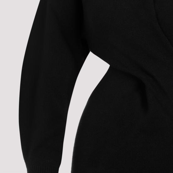  알렉산더 맥퀸 원피스 758585 Q1A6W Black - ALEXANDER MCQUEEN