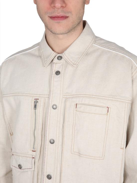  이자벨마랑 데님 자켓 VE0153HA A2H06H23EC Neutrals - ISABEL MARANT