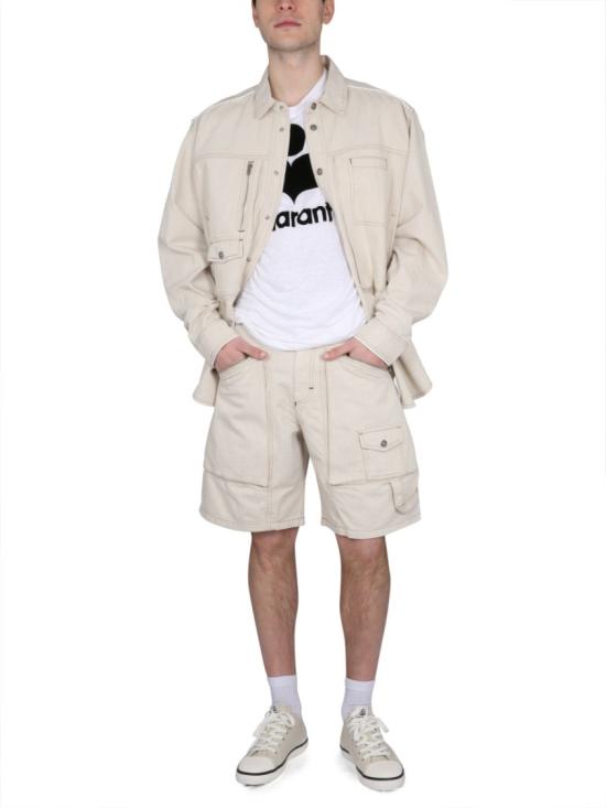  이자벨마랑 데님 자켓 VE0153HA A2H06H23EC Neutrals - ISABEL MARANT