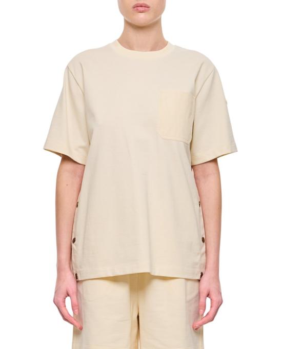 25SS 몽클레어 코튼 티셔츠 포켓 8C0002089A4U050 Neutrals
