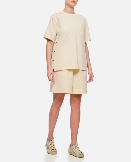 25SS 몽클레어 코튼 티셔츠 포켓 8C0002089A4U050 Neutrals - MONCLER