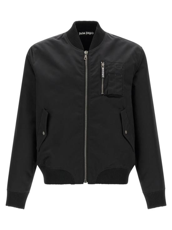 25SS 팜앤젤스 봄버 자켓 PMEH033S25FAB00110101010 Black