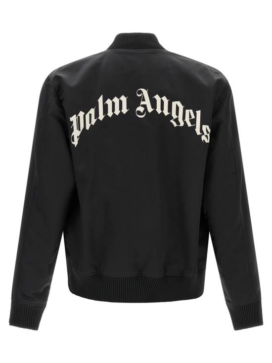 25SS 팜앤젤스 봄버 자켓 PMEH033S25FAB00110101010 Black - PALM ANGELS
