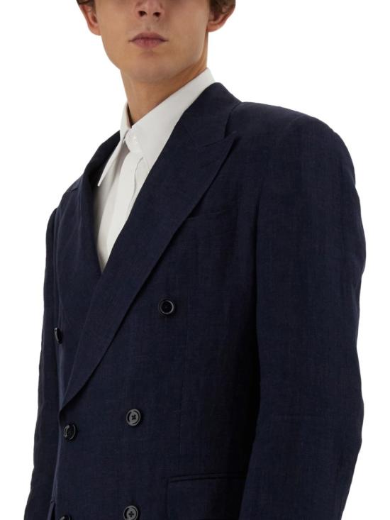  돌체앤가바나 수트 자켓 G2QS7T HUMHJS8280 Blue - DOLCE & GABBANA
